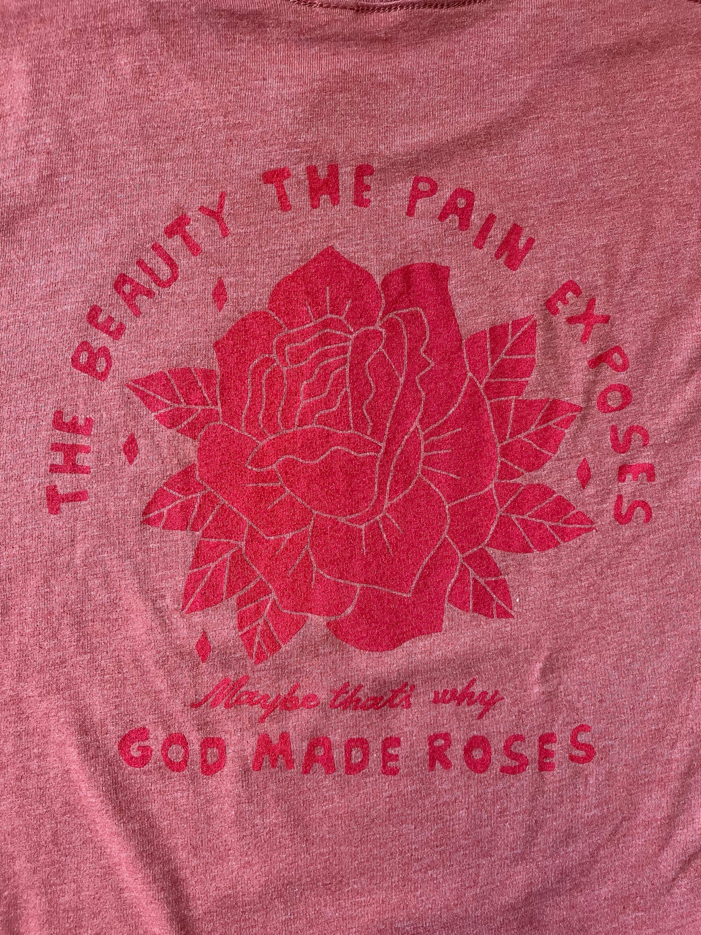 Roses Tee - Red