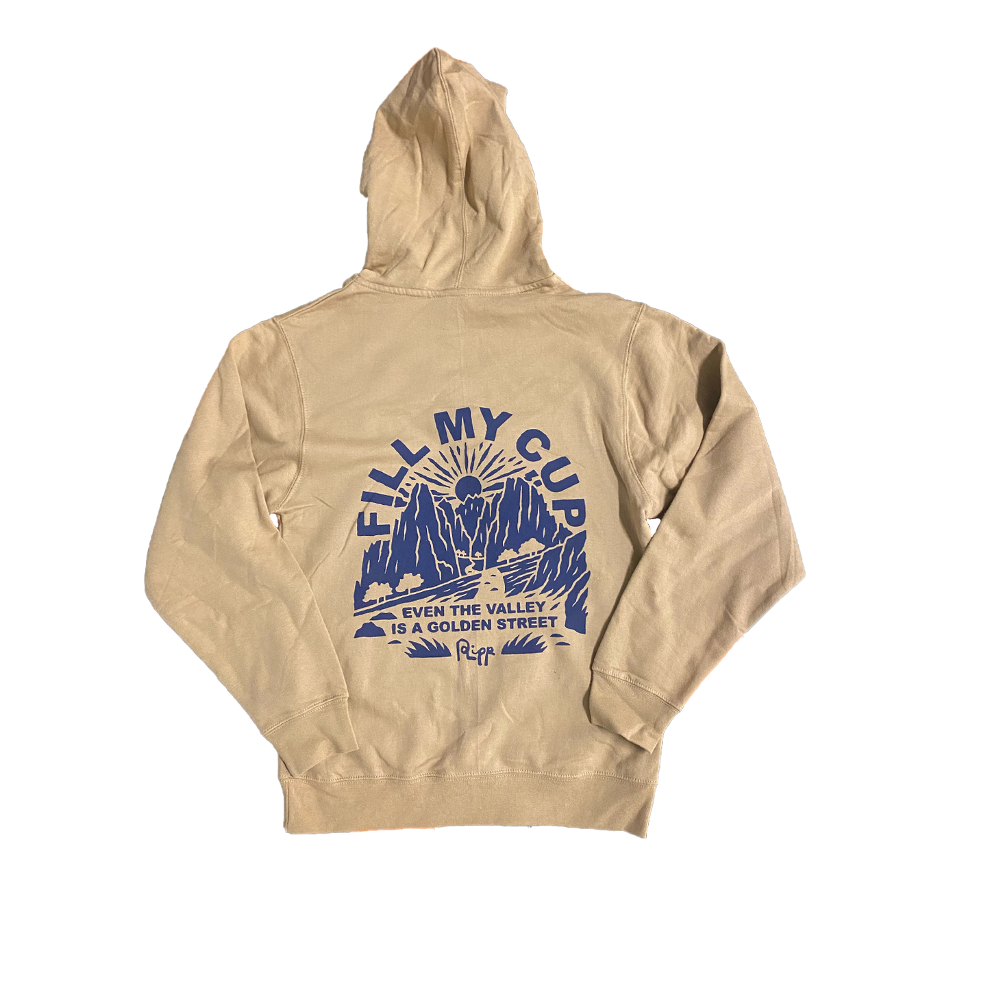 Fill My Cup Tan Hoodie